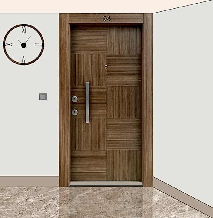 Proje Çelik Kapıları E-49